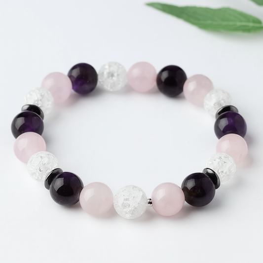 Bracelet Anti-Stress en Pierres Naturelles – Apaisement & Sérénité au Quotidien