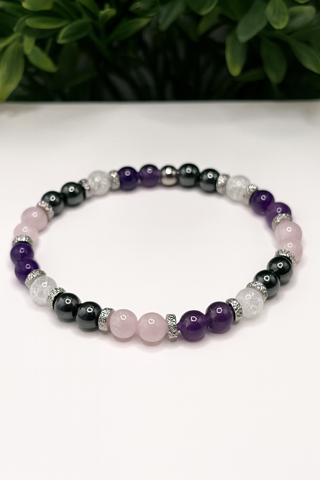 Bracelet Anti-Stress en Pierres Naturelles – Sérénité & Équilibre Émotionnel