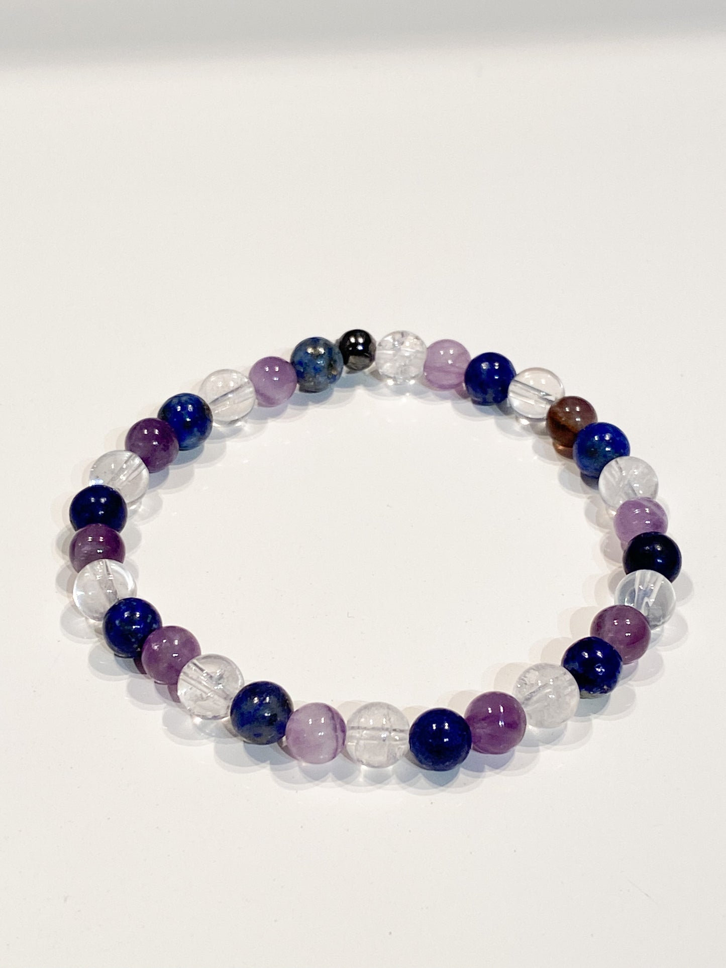 Bracelet Anti-Migraine en Pierres Naturelles – Soulagement Naturel des Maux de Tête
