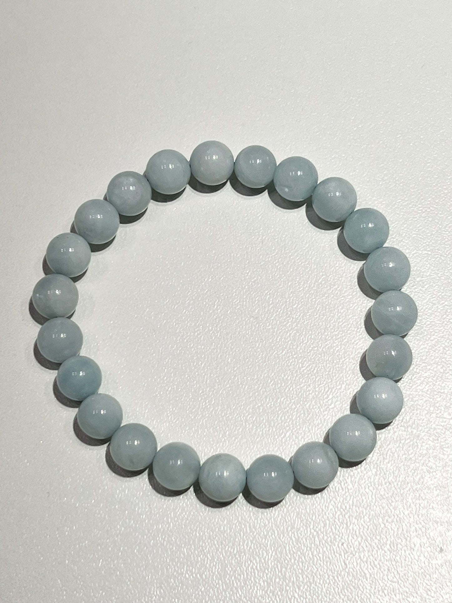 Bracelet Aigue-Marine 8mm – Pierre Naturelle pour Équilibre Émotionnel