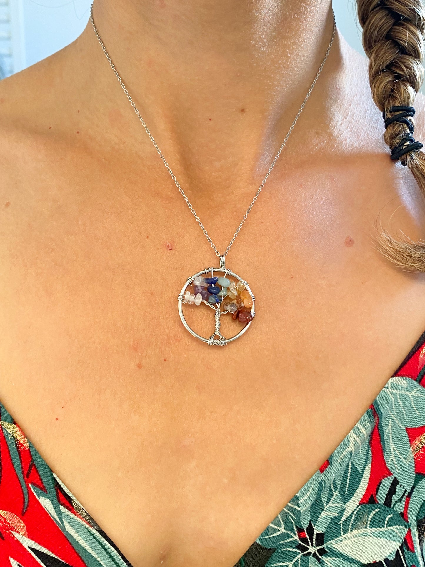 Collier Arbre de Vie 7 Chakras : Équilibre et Harmonie pour une Vie Épanouie