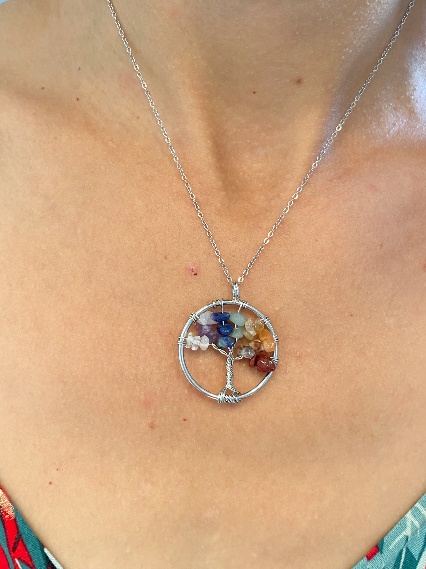 Collier Arbre de Vie 7 Chakras : Équilibre et Harmonie pour une Vie Épanouie