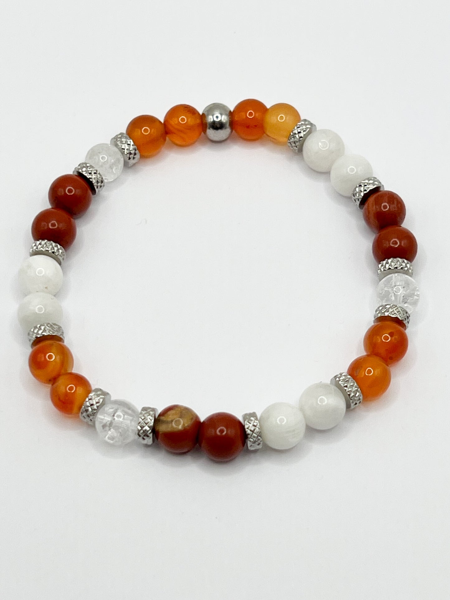 Bracelet Fertilité en Pierres Naturelles – Stimulez Votre Énergie Féminine