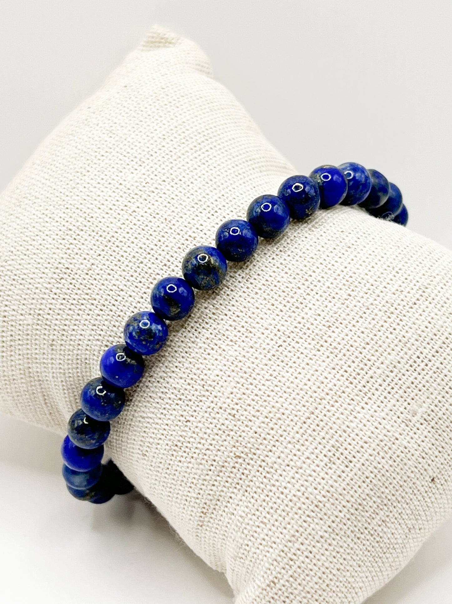 Bracelet Lapis-Lazuli 6mm – Pierre de Sagesse et de Confiance
