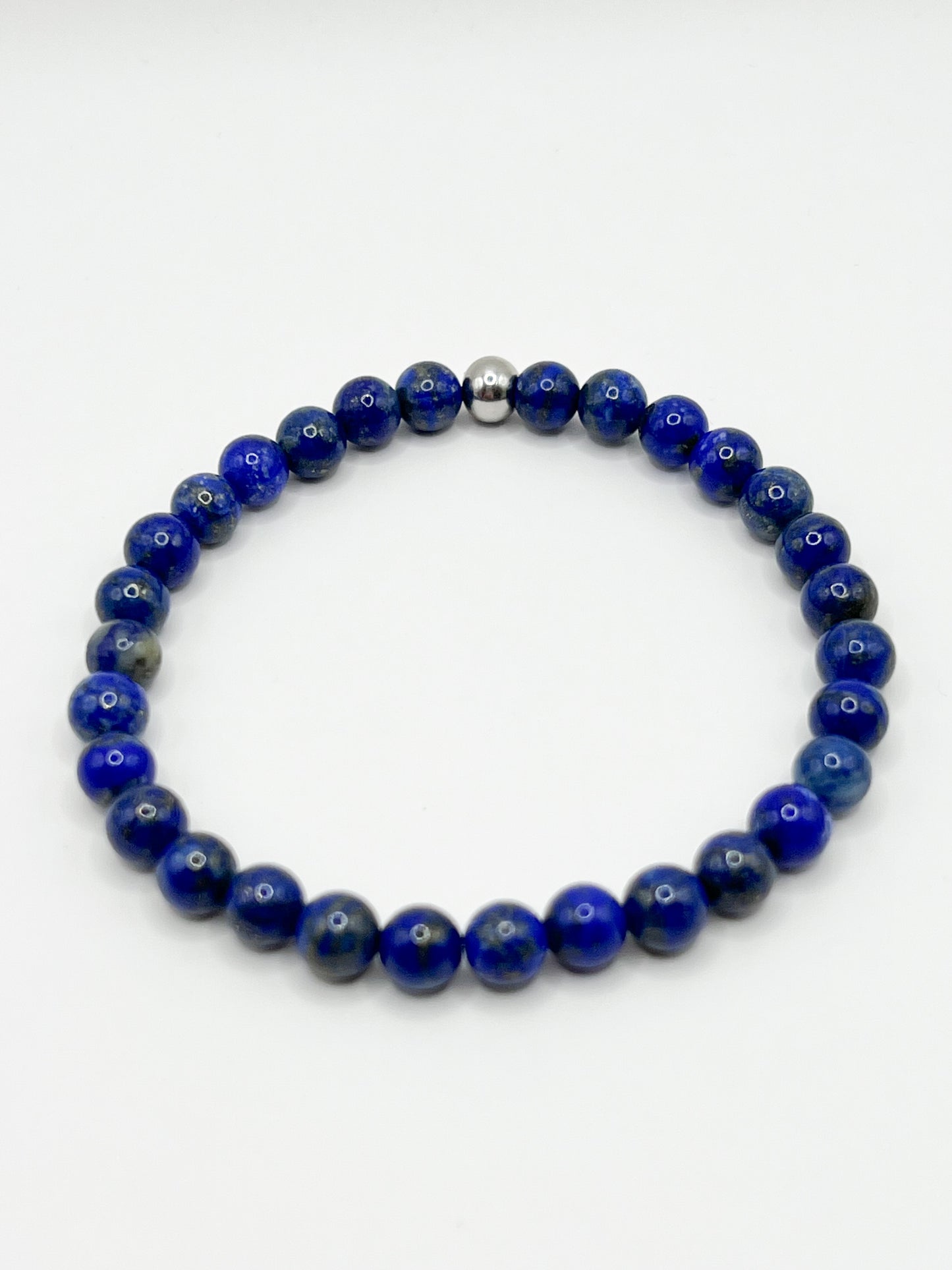 Bracelet Lapis-Lazuli 6mm – Pierre de Sagesse et de Confiance
