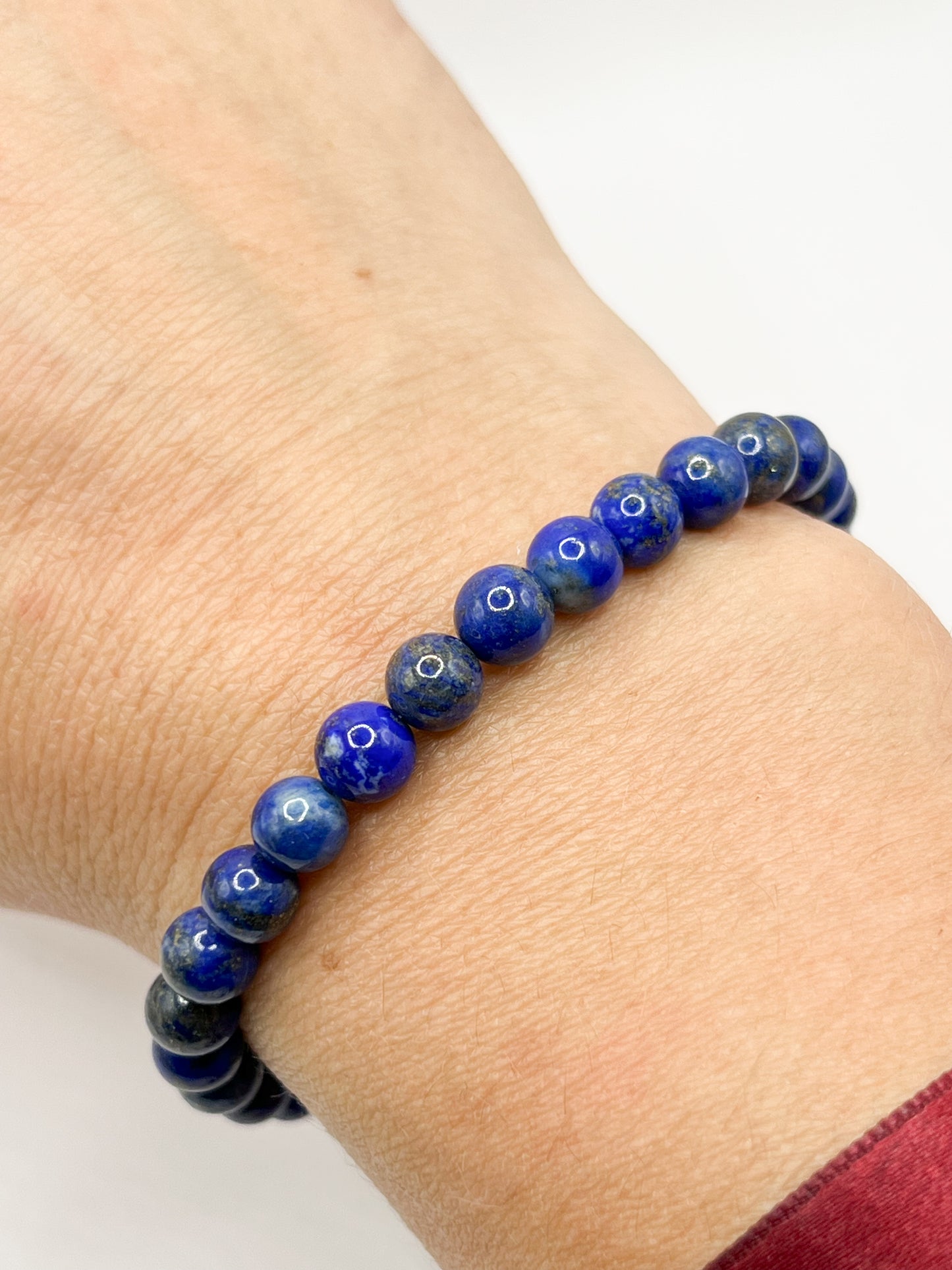 Bracelet Lapis-Lazuli 6mm – Pierre de Sagesse et de Confiance