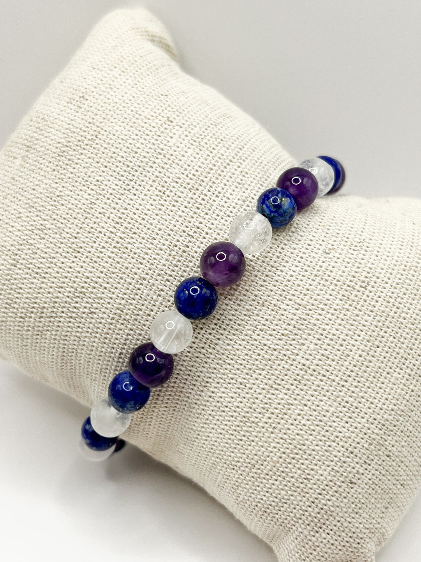Bracelet Anti-Migraine en Pierres Naturelles – Soulagement Naturel des Maux de Tête