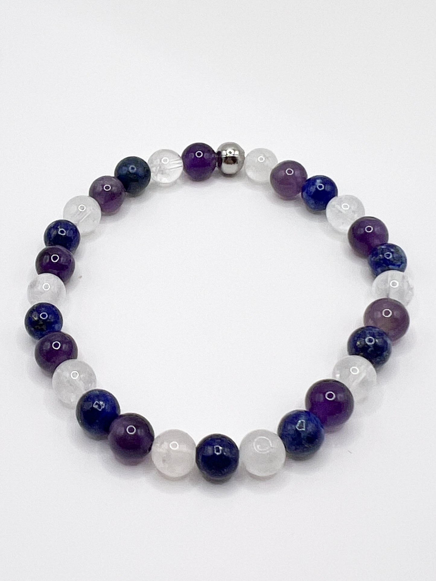 Bracelet Anti-Migraine en Pierres Naturelles – Soulagement Naturel des Maux de Tête