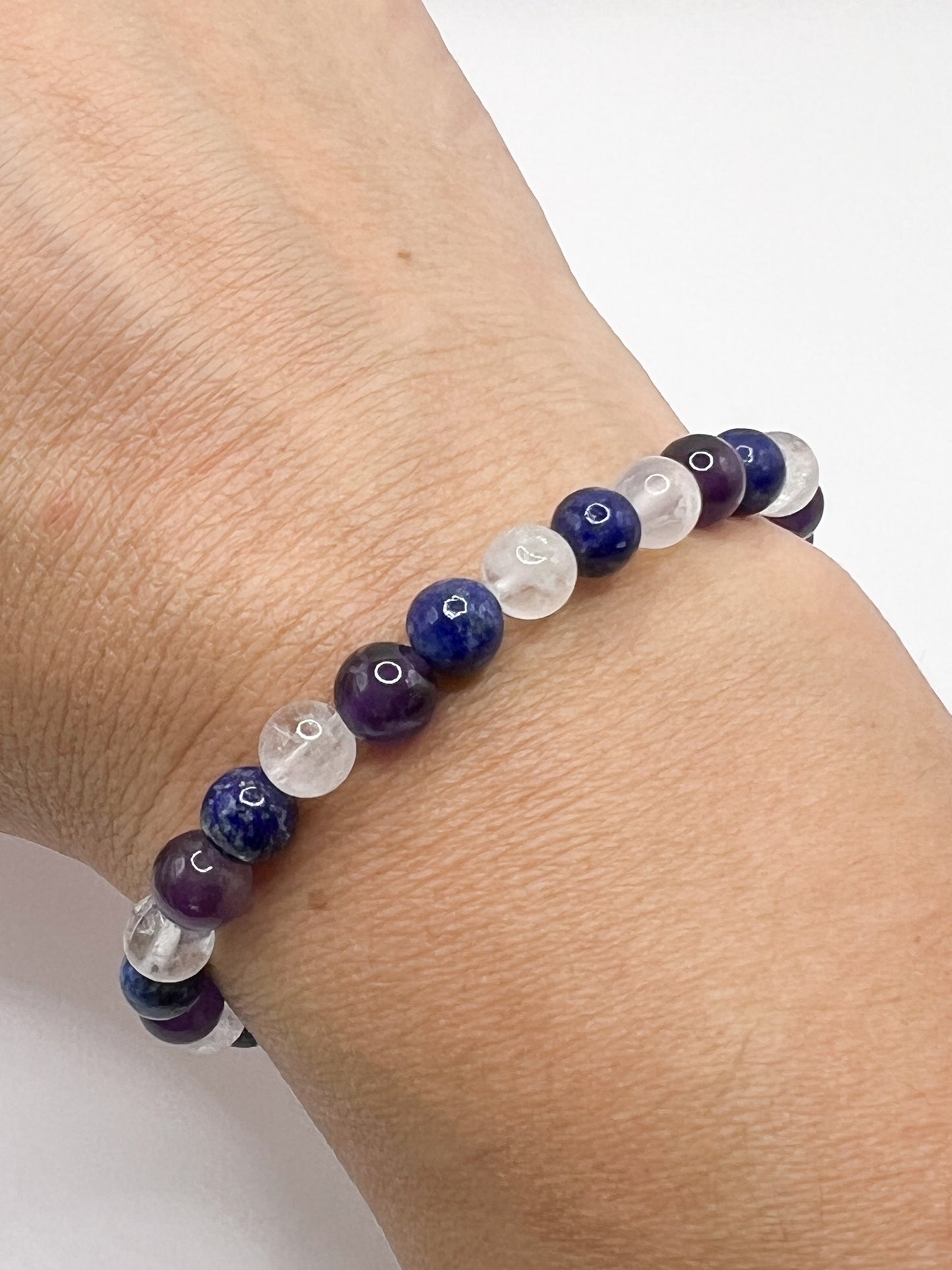 Bracelet Anti-Migraine en Pierres Naturelles – Soulagement Naturel des Maux de Tête