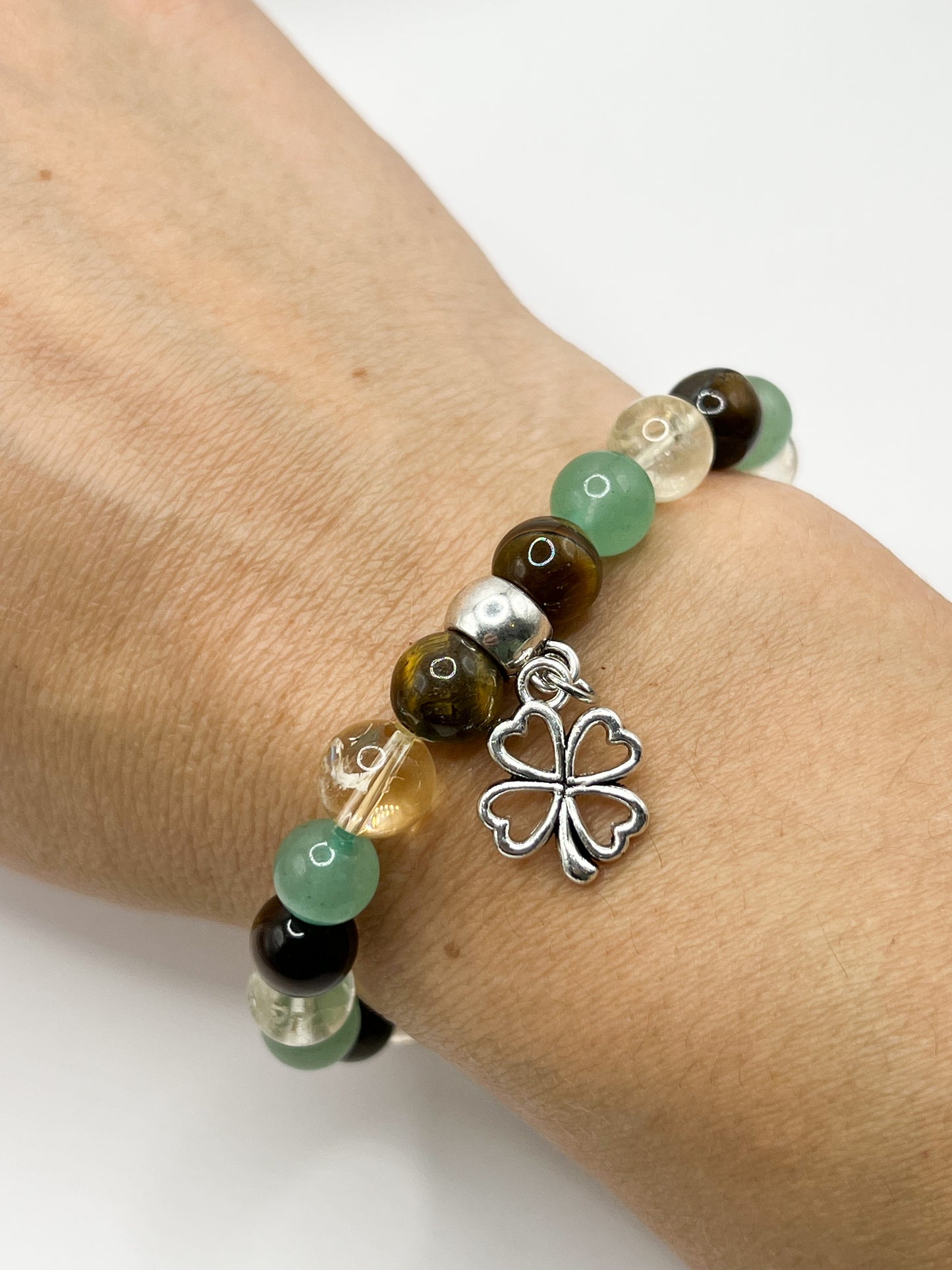 Bracelet Chance en Pierres Naturelles – Attirez Prospérité et Énergie Positive