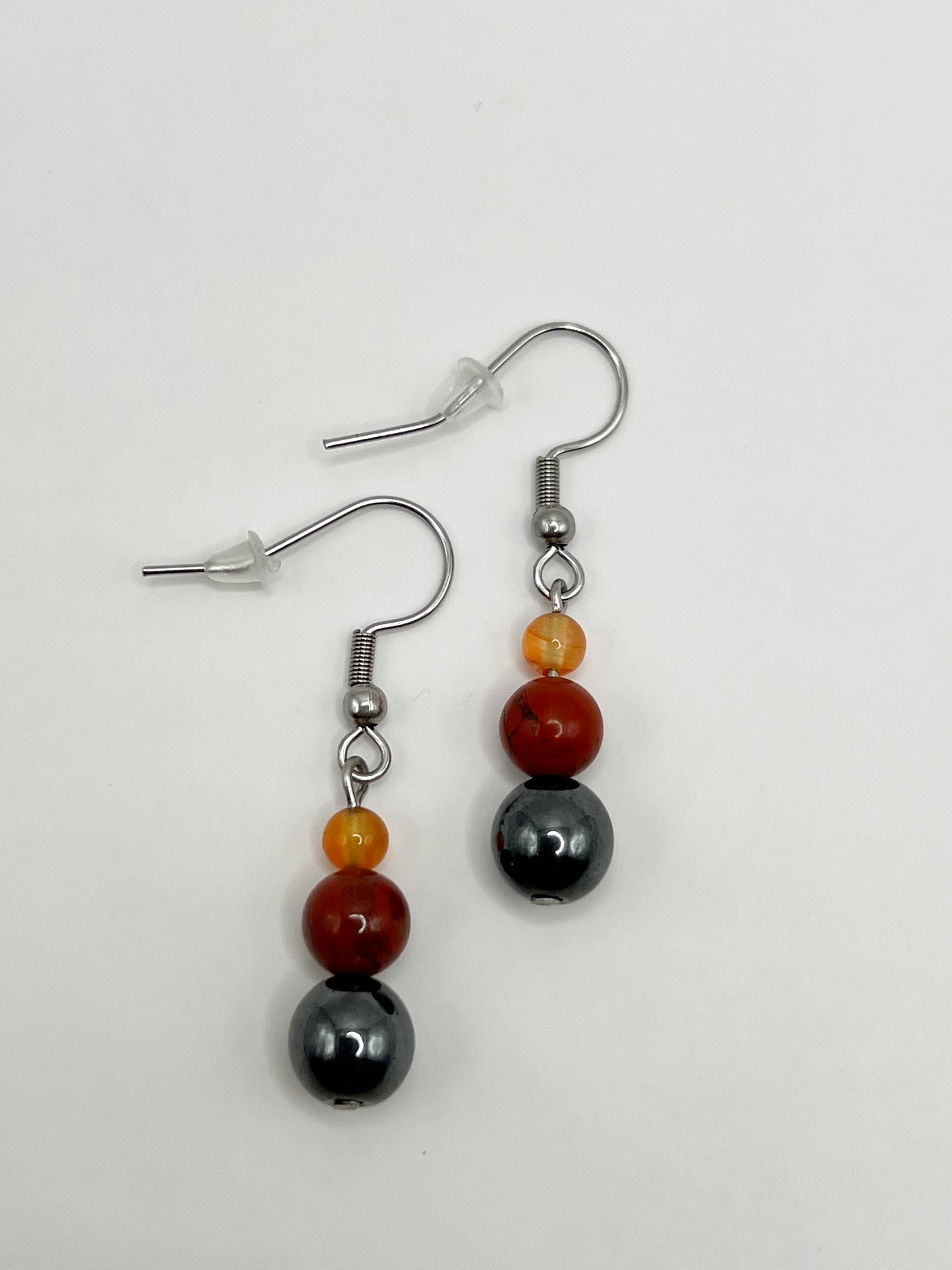 Boucles d’oreilles astro Bélier en acier inoxydable argenté – bijou astrologique femme