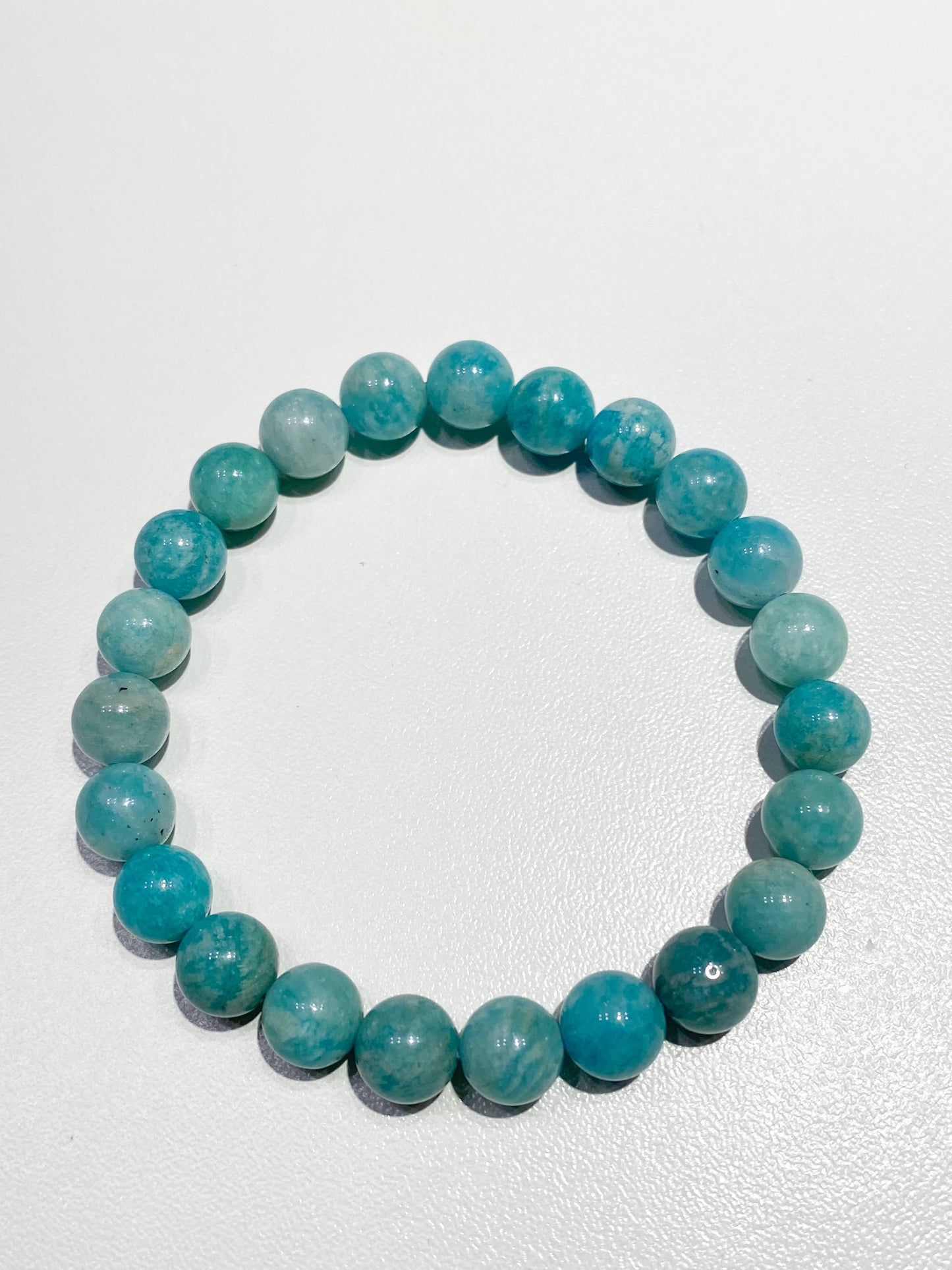 Bracelet en Amazonite 8mm : Élégance Naturelle et Harmonie au Poignet