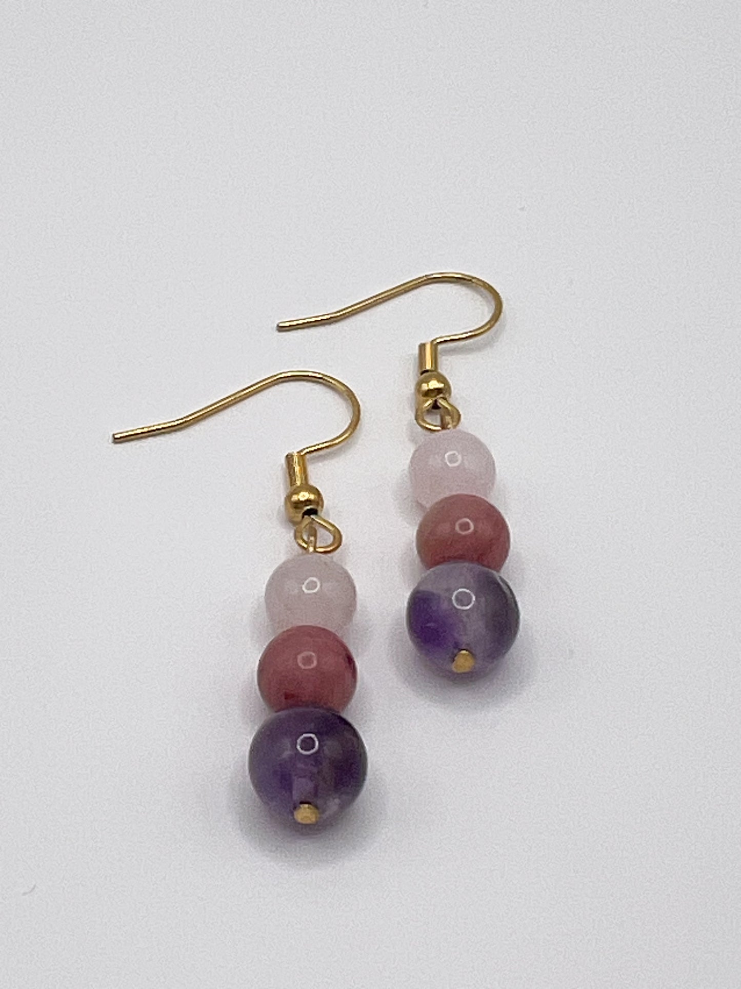 Boucles d’Oreilles Taureau Dorées Femme – Astrologie & Énergie des Pierres