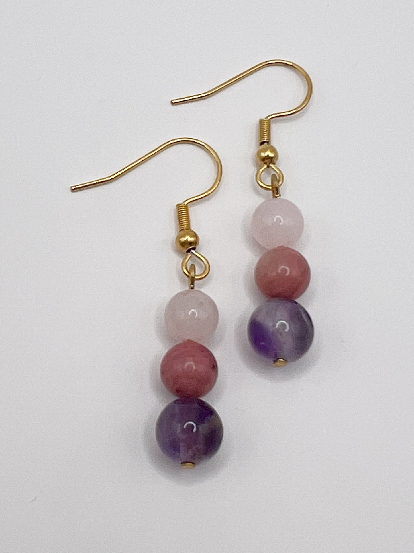 Boucles d’Oreilles Taureau Dorées Femme – Astrologie & Énergie des Pierres
