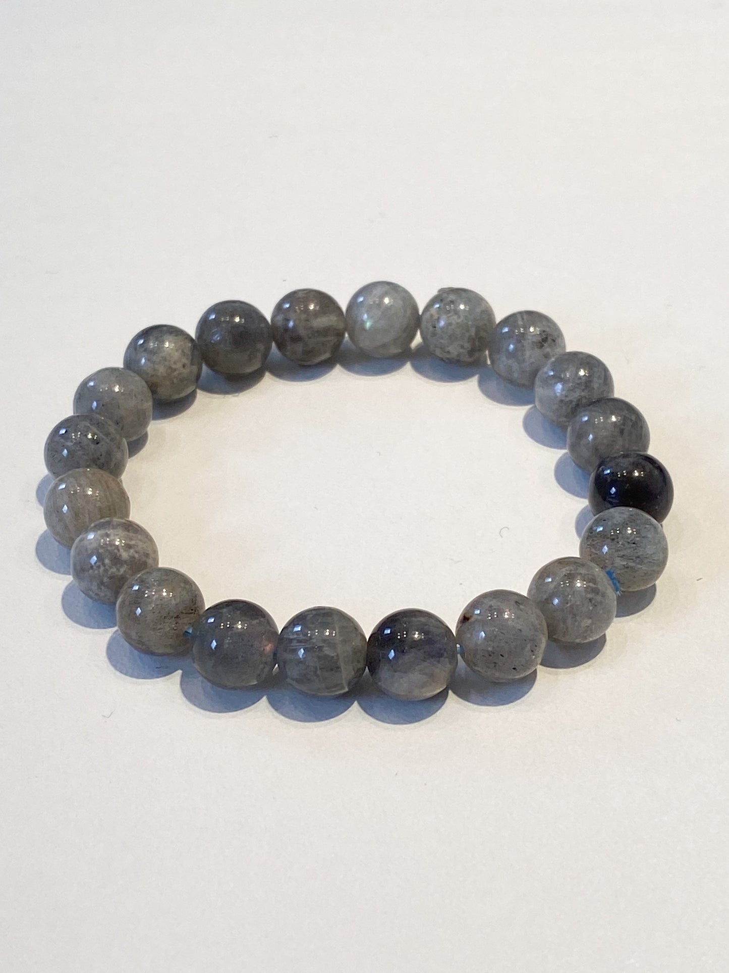Bracelet en Labradorite 8 mm : Protection Énergétique et Élégance