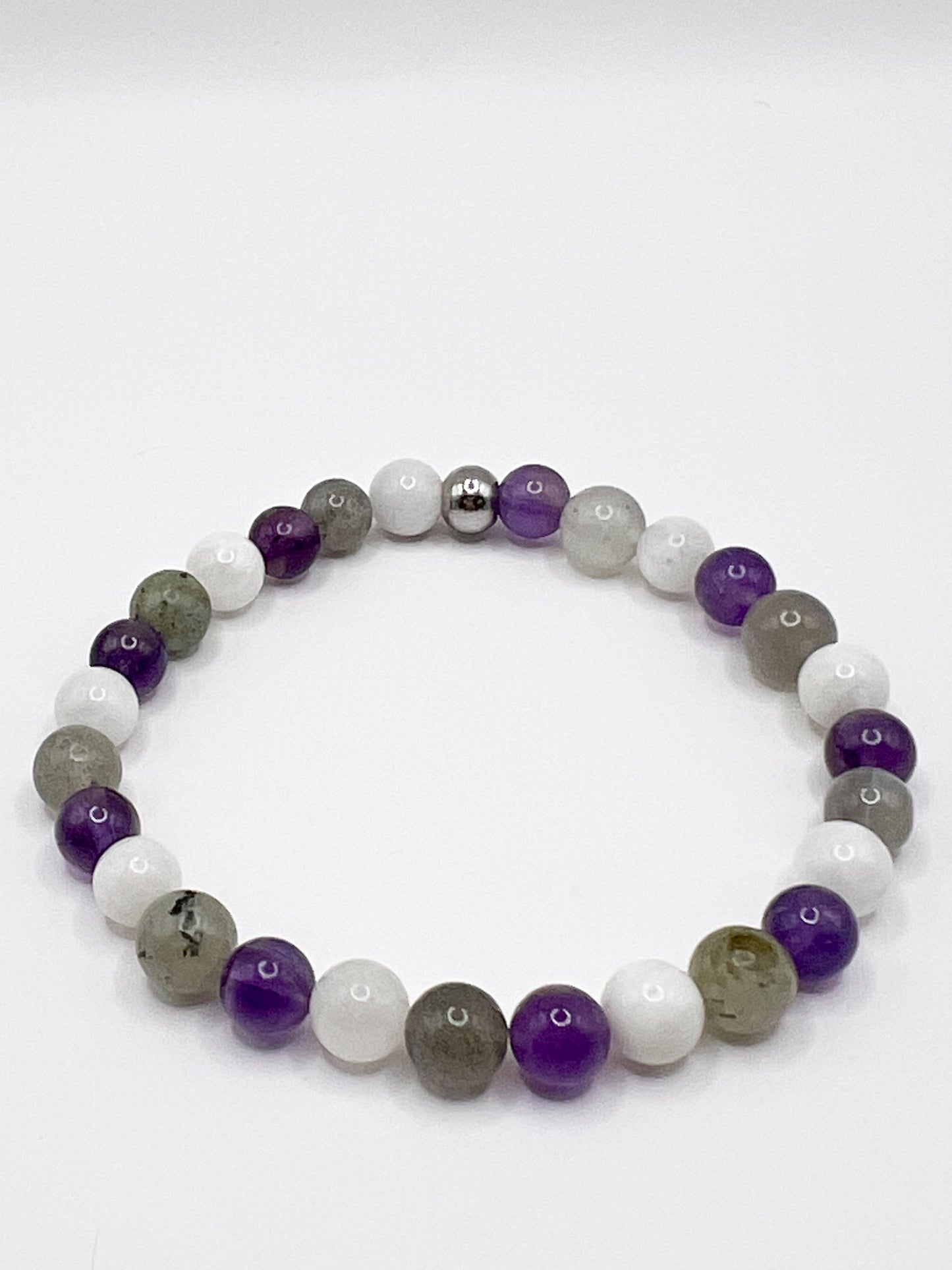 Bracelet Hypersensibilité en Pierres Naturelles – Apaisement & Protection Émotionnelle