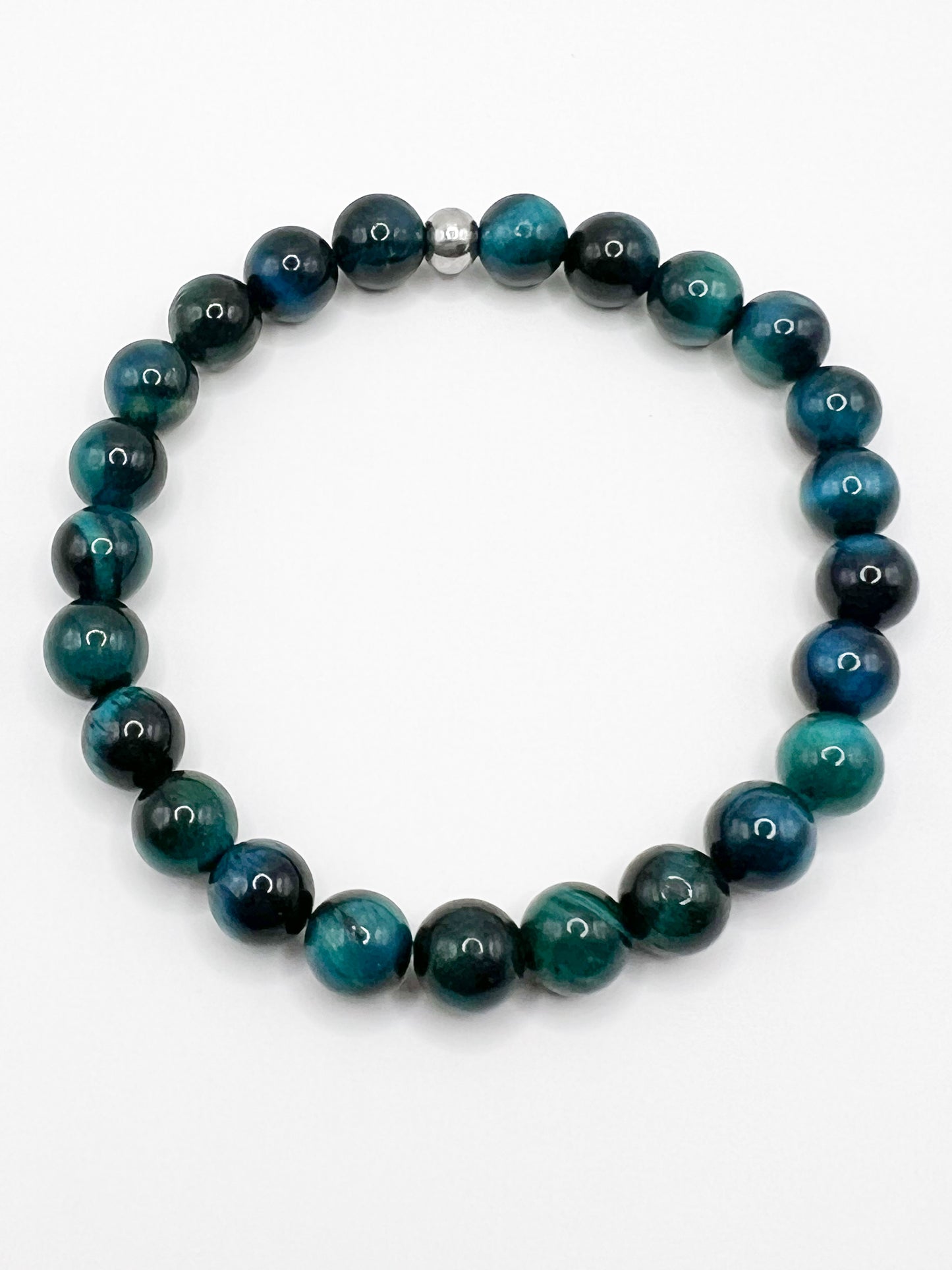 Bracelet Œil de Tigre Bleu – Protection, Confiance & Apaisement Intérieur