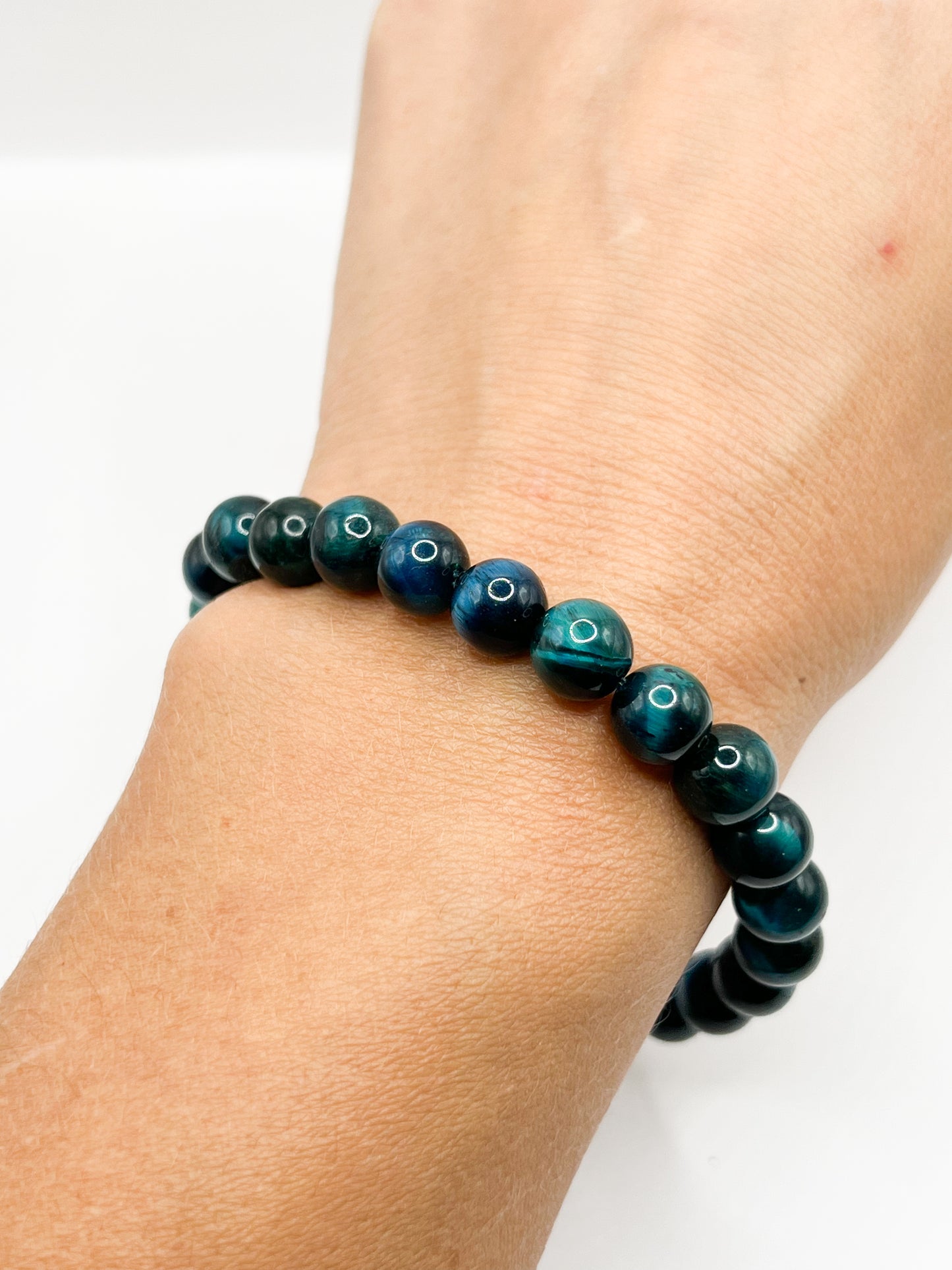 Bracelet Œil de Tigre Bleu – Protection, Confiance & Apaisement Intérieur