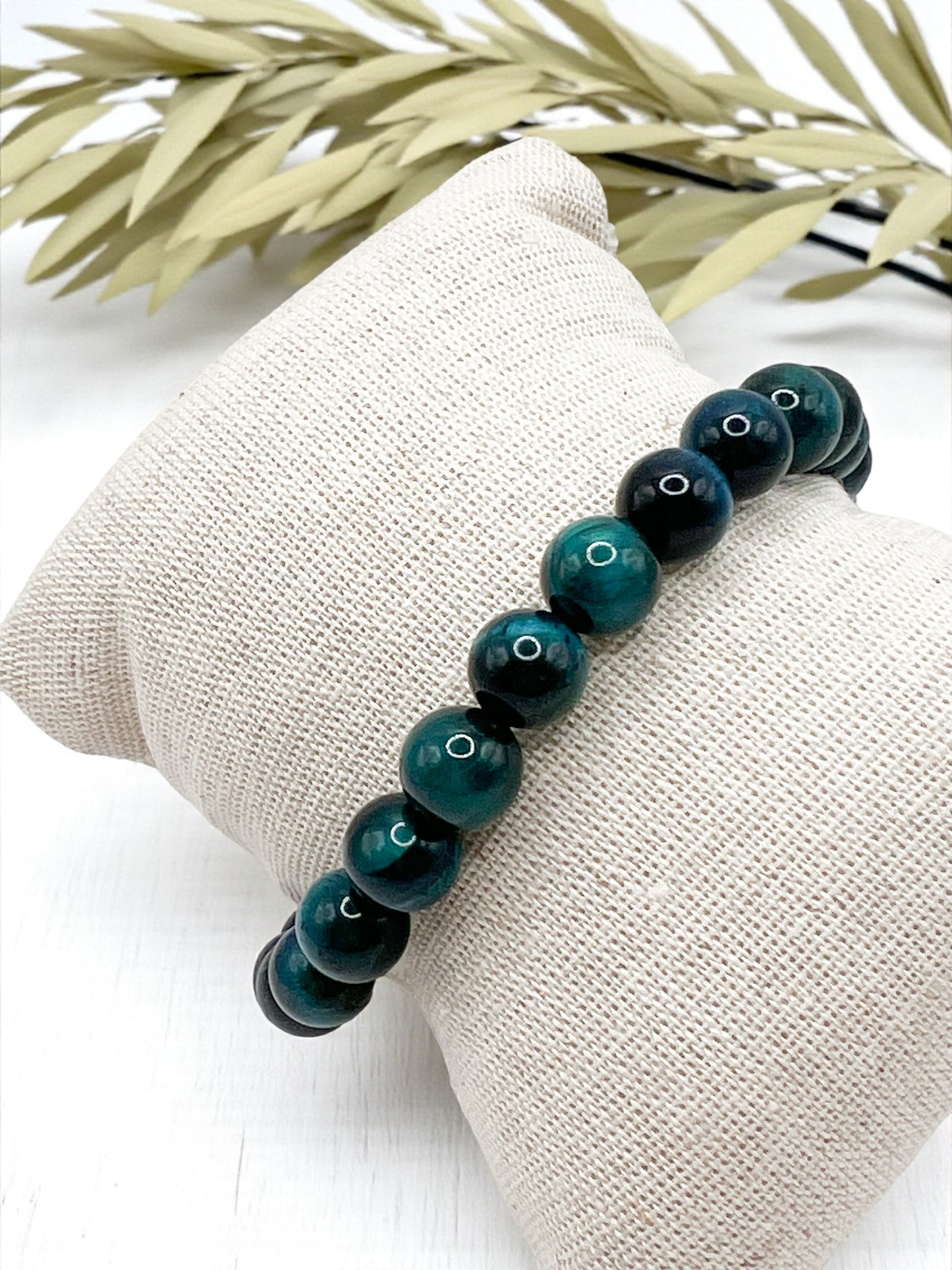 Bracelet Œil de Tigre Bleu – Protection, Confiance & Apaisement Intérieur