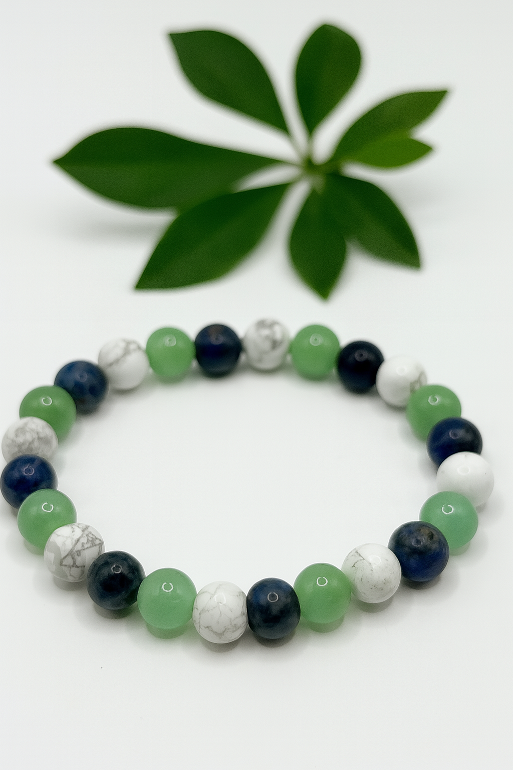 Bracelet Hypersensibilité en Pierres Naturelles – Sérénité, Intuition & Bouclier Énergétique