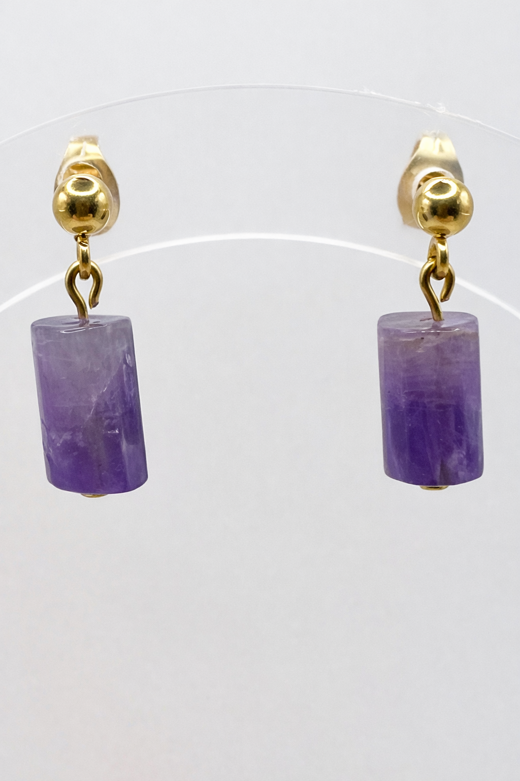Boucles d'Oreilles Améthyste │ Développement Spirituel et Créativité Boucles d'Oreilles Améthyste │ Développement Spirituel et Créativité