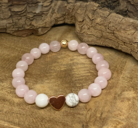 bracelet pierre naturelle howlite