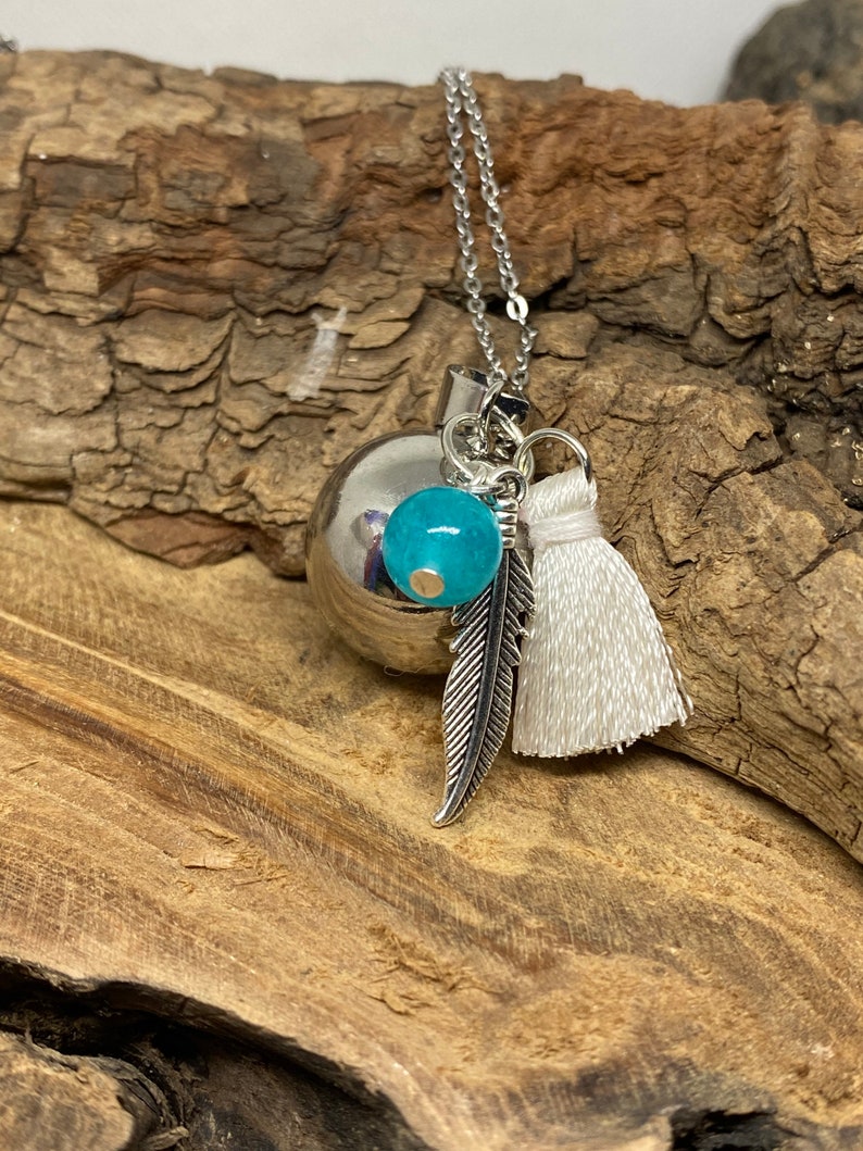 Bola de grossesse avec Amazonite