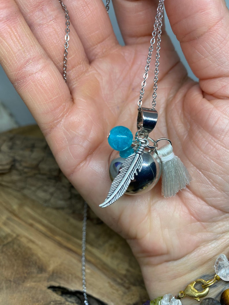 Bola de grossesse avec Amazonite