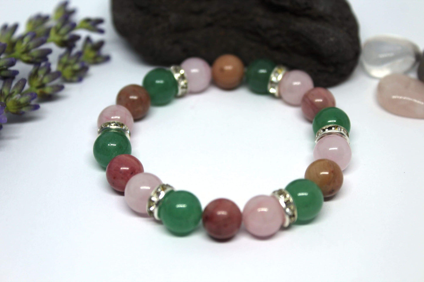 bracelet rhodochosite