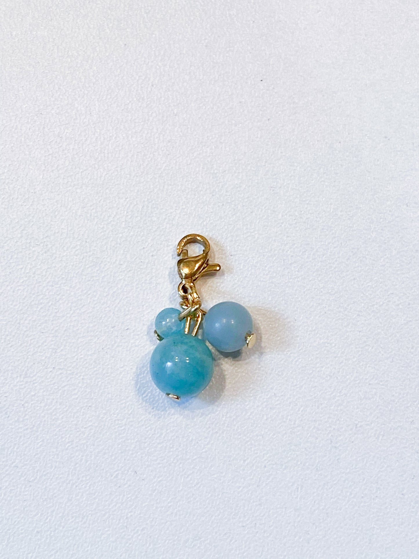 Charm Amazonite Doré