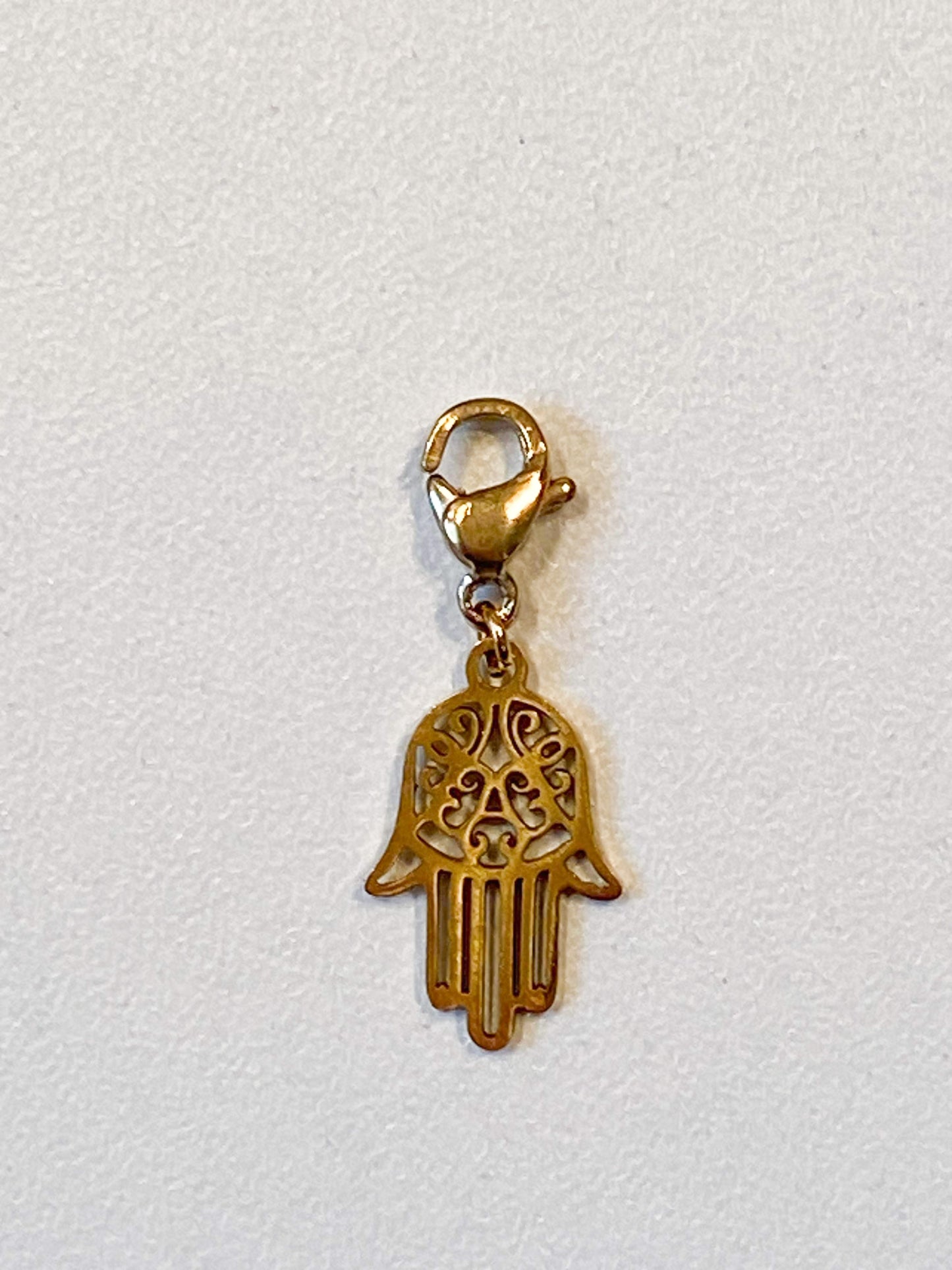 Charm Main de fatma acier inoxydable or