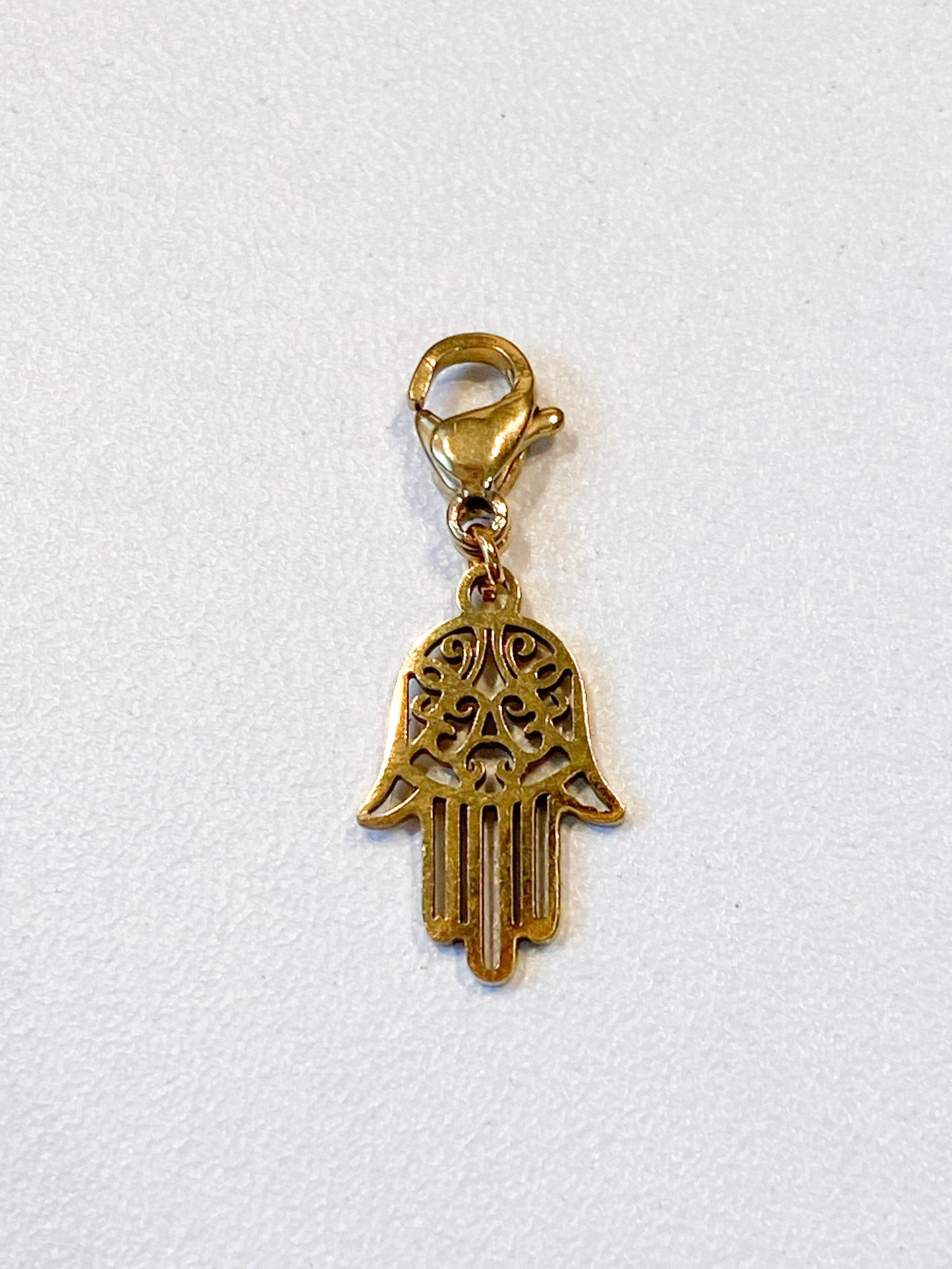 Charm Main de fatma acier inoxydable or