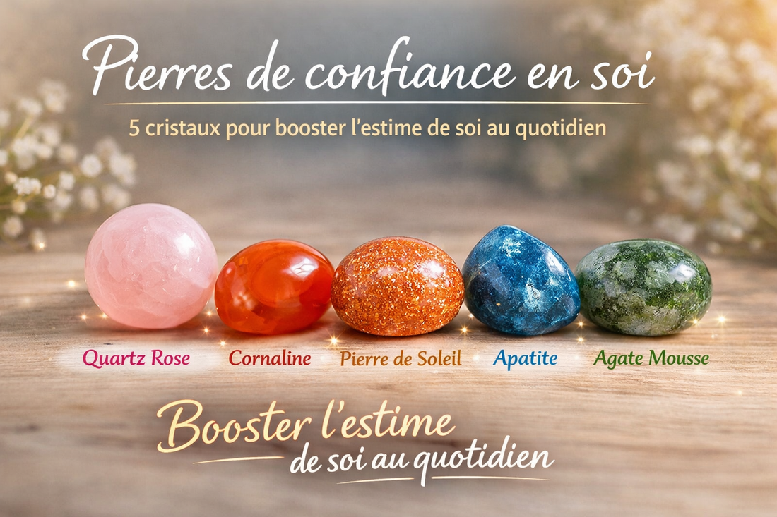 5 Pierres pour la Confiance en Soi