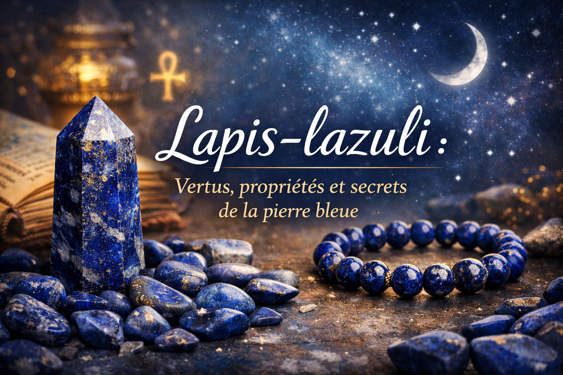 Lapis-lazuli : vertus, propriétés et secrets de la pierre bleue