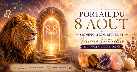 Portail du 8 août : Signification, Rituel et Pierres Naturelles du Portail du Lion