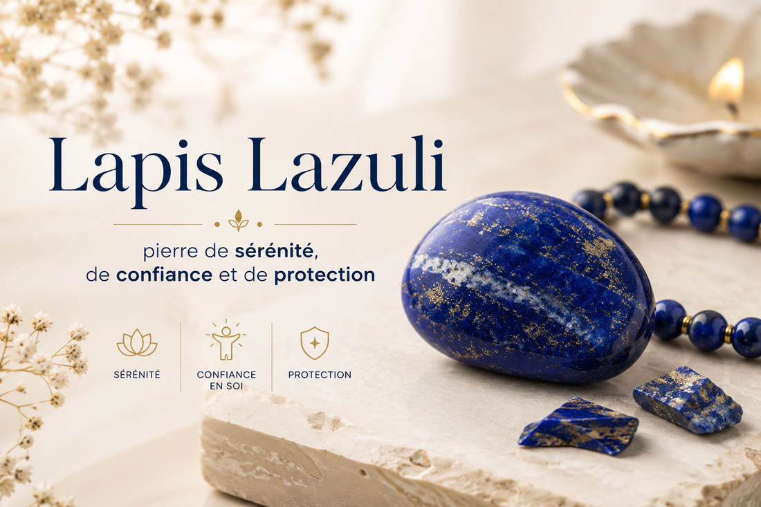 Lapis Lazuli : pierre de sérénité, de confiance et de protection