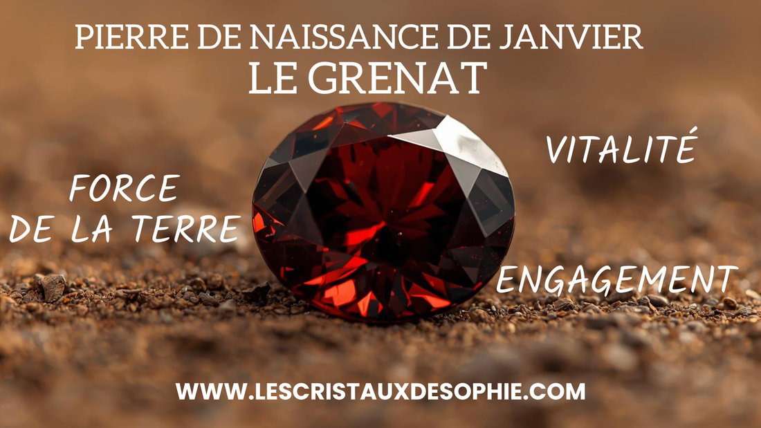 Pierre de naissance de janvier : le Grenat