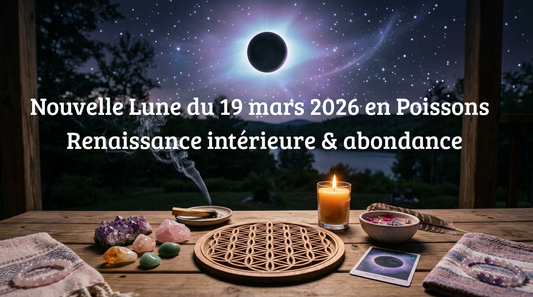 Nouvelle Lune du 19 mars 2026 en Poissons : renaissance intérieure & abondance