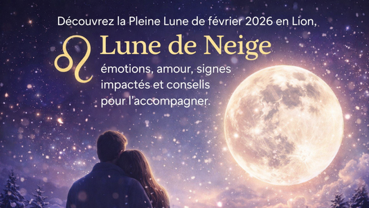 🌕 Pleine Lune de février 2026 : la Lune de Neige, un puissant tournant émotionnel et astrologiqu