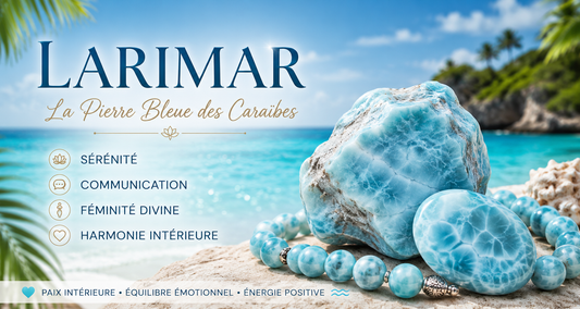 Larimar : Vertus, Bienfaits et Propriétés de la Pierre Bleue des Caraïbes