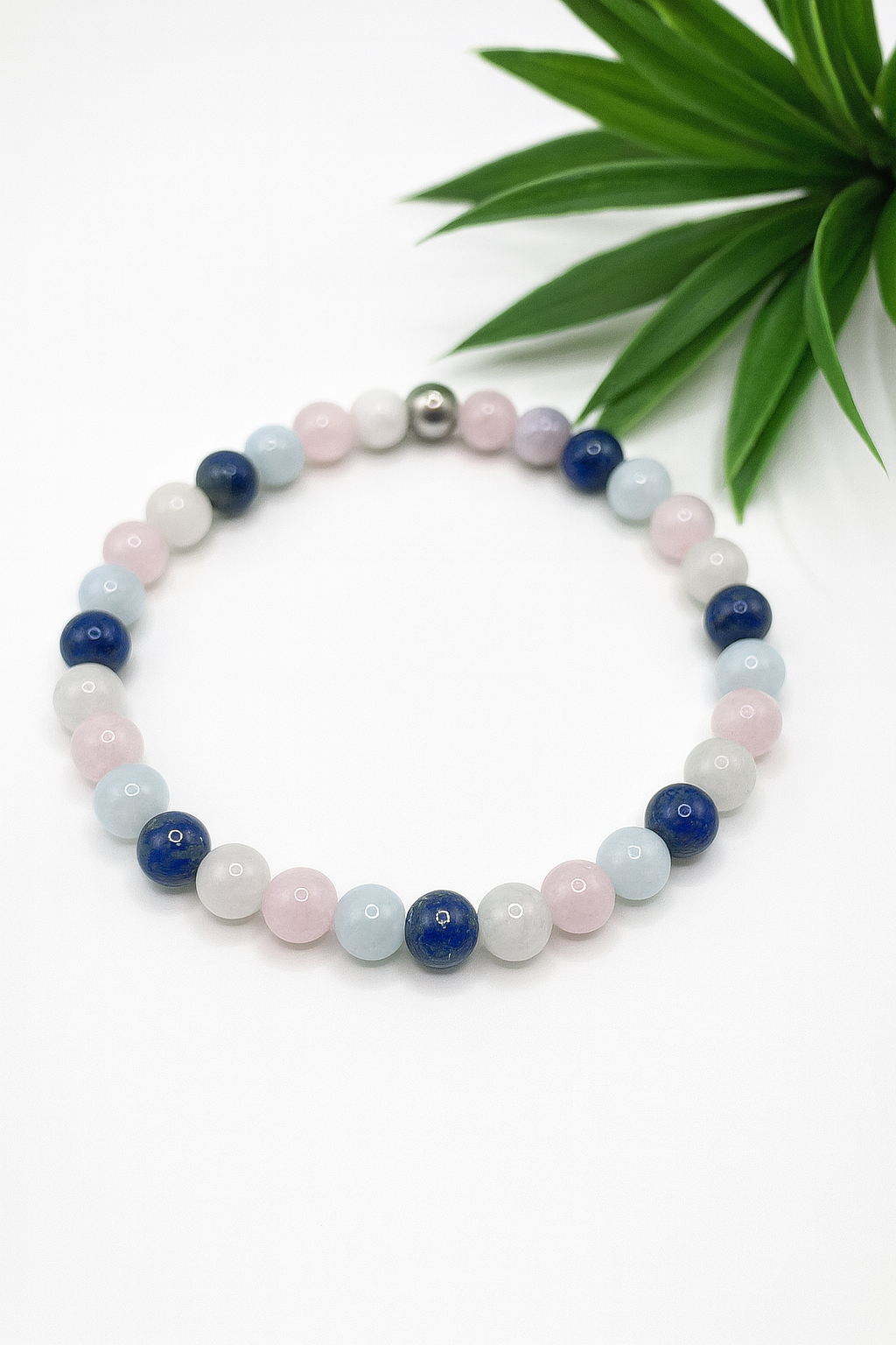 Bracelet Grossesse en Pierres Naturelles – Protection & Harmonie pour Future Maman