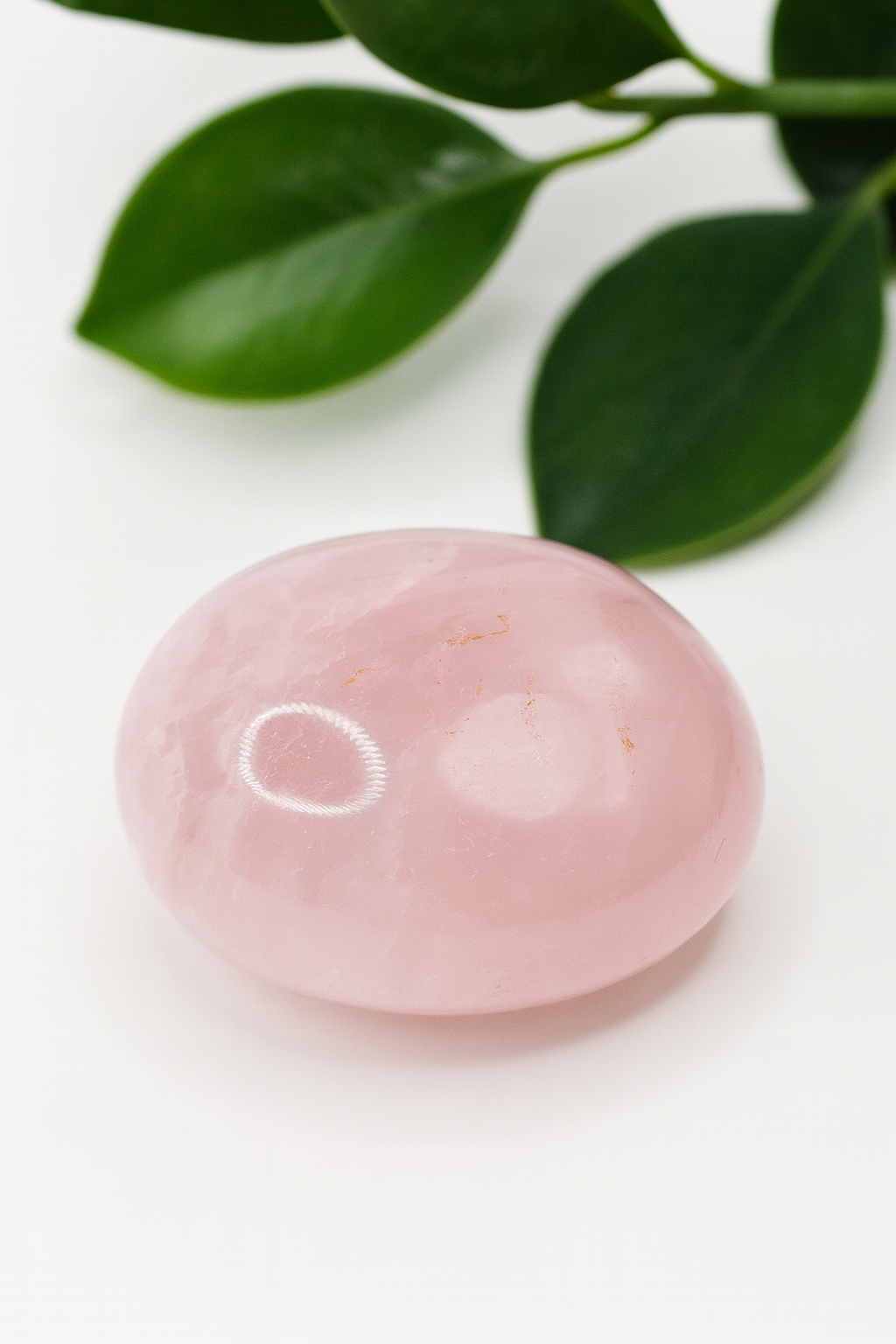 Pierre Roulée en Quartz Rose – Amour, Douceur & Guérison Émotionnelle