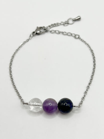 Bracelet Pierre Maux de Tête – Soulagement Naturel et Énergétique