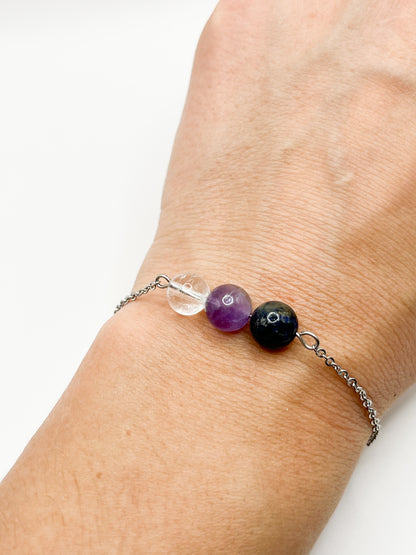 Bracelet Pierre Maux de Tête – Soulagement Naturel et Énergétique