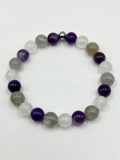 Bracelet Lithothérapie Hypersensibilité – Protection & Sérénité au Quotidien