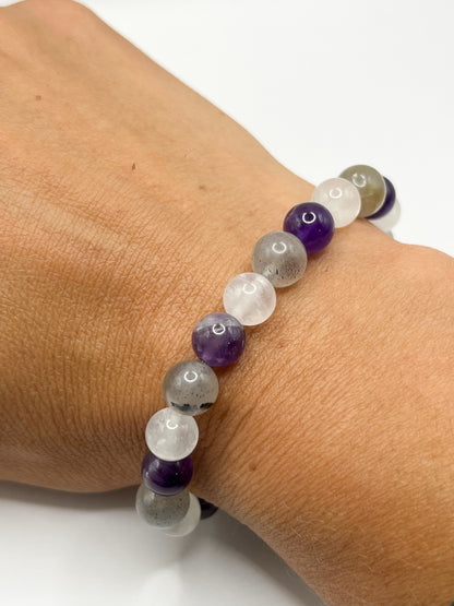 Bracelet Lithothérapie Hypersensibilité – Protection & Sérénité au Quotidien