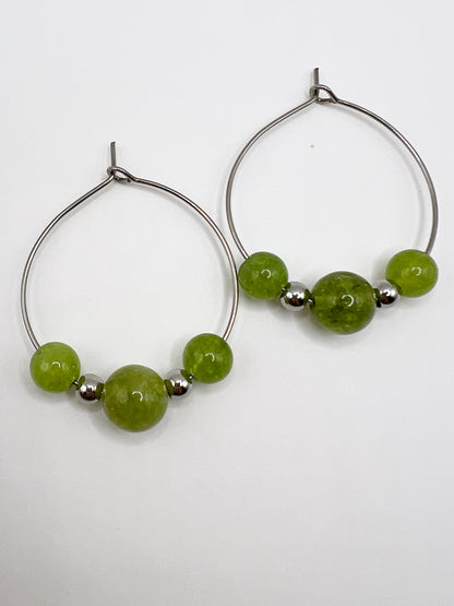 Boucles d’Oreilles Péridot – Protection, Vitalité & Style Intemporel