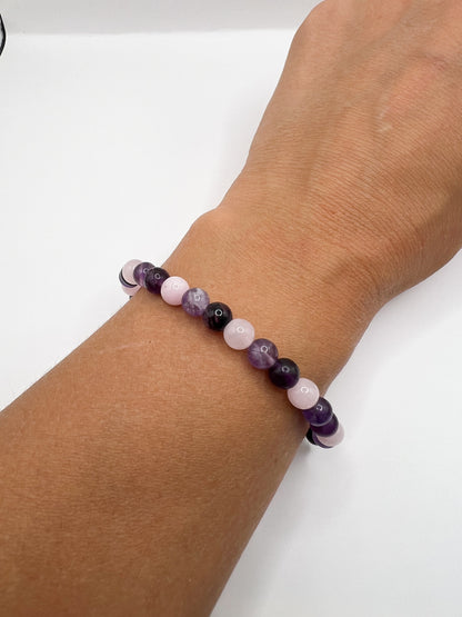 Bracelets Spécial Rentrée Scolaire – Duo Parent & Enfant en Pierres Naturelles