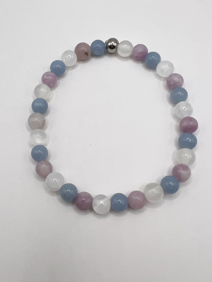 Bracelet Anti-Insomnie & Cauchemars – Pierres Naturelles 8 mm , Sommeil Réparateur & Protection Nocturne