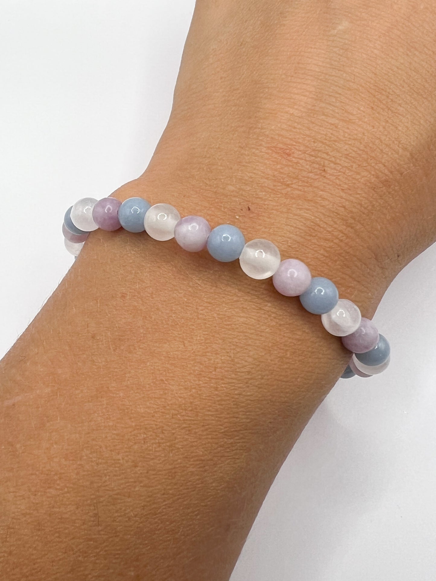 Bracelet Anti-Insomnie & Cauchemars – Pierres Naturelles 8 mm , Sommeil Réparateur & Protection Nocturne